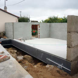 Agrandissement terrasse pour jardin suspendu Montceau-les-Mines